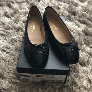 Classic Chanel ballet shoes